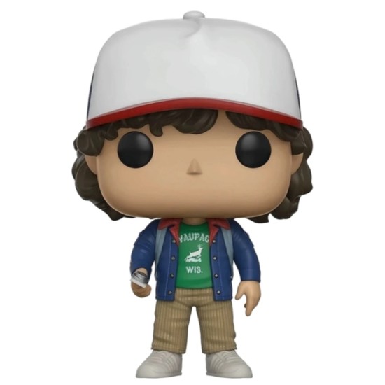 Funko POP! Stranger Things Figure 9cm - Dustin (424) - Vinila figūriņa