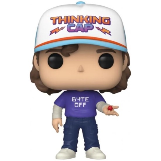 Funko POP! Stranger Things Figure 9cm - Dustin Exclusive (1249) - Vinila figūriņa