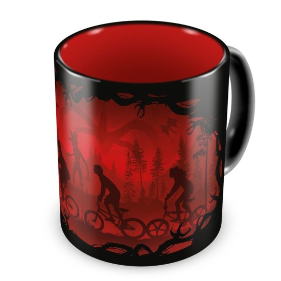 Grupo Erik Stranger Things Thermocolour Ceramic Mug 520ml - Krūze