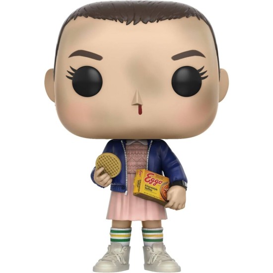 Funko POP! Stranger Things Figure 9cm - Eleven with Eggos (421) - Vinila figūriņa