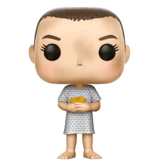 Funko POP! Stranger Things Figure 9cm - Eleven Hospital Gown (511) - Vinila figūriņa
