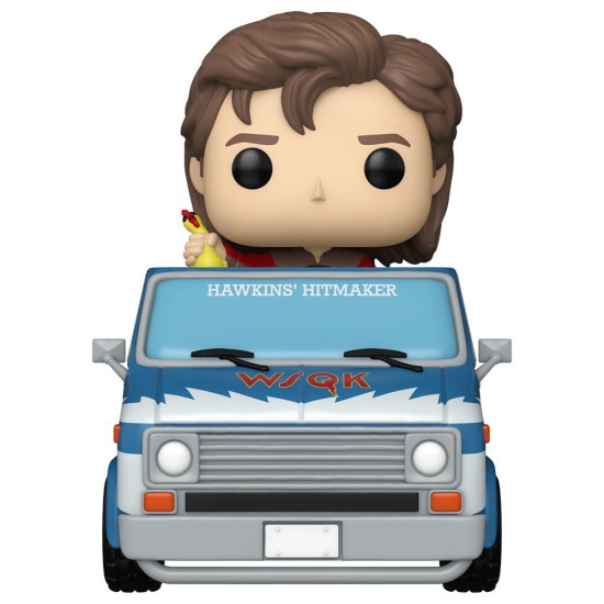 Funko POP! Stranger Things 5 Figure 9cm - Steve with the Squawk Van (138) - Vinyl figure