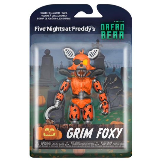 Funko Five Nights at Freddy's Dreadbear Action Figure - Grim Foxy - Plastmasas figūriņa