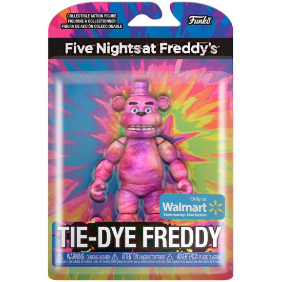 Funko Five Nights at Freddy's Dreadbear Action Figure - Tie-Dye Freddy - Plastmasas figūriņa