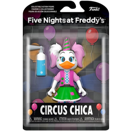 Funko Five Nights at Freddy's Dreadbear Action Figure - Circus Chica - Plastmasas figūriņa