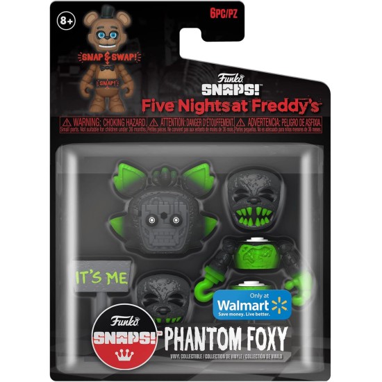 Funko Snaps! Five Nights at Freddy's Figure - Phantom Foxy Exclusive - Vinila figūriņa