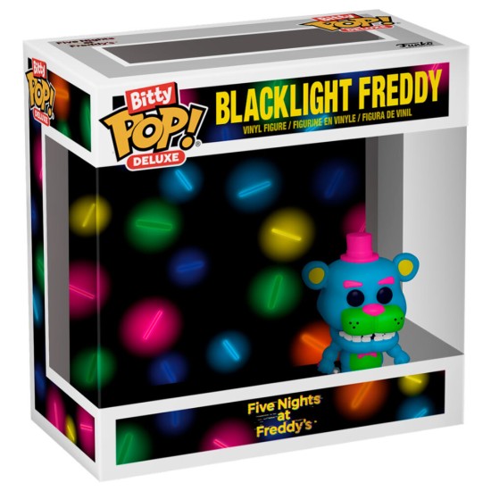 Funko Bitty POP! Five Nights at Freddy's Deluxe Figure - Blacklight Freddy - Plastmasas figūriņa