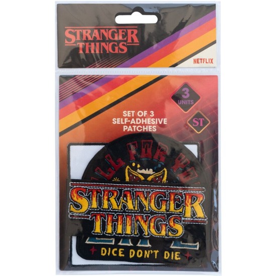 Grupo Erik Stranger Things Heat Sticking Patches (3.pcs)