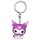 Funko Pocket POP! Hello Kitty 20th Anniversary Keychain - Kuromi Grumpy - Vinila atslēgu piekariņš