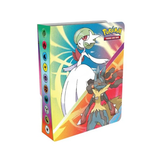 Pokemon Mega Evolution Mini Portfolio Album + Booster - Kāršu albums un spēle