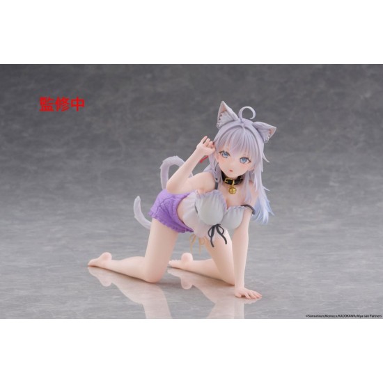 Taito Prize Alya Sometimes Hides Her Feelings in Russian Desktop Cute Figure Alya Cat Ear Ver. Roomwear Figure 13cm - Alya - Plastmasas figūriņa