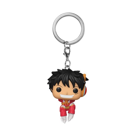 Funko Pocket POP! One Piece Keychain - Luffy (Egghead) - Vinila atslēgu piekariņš