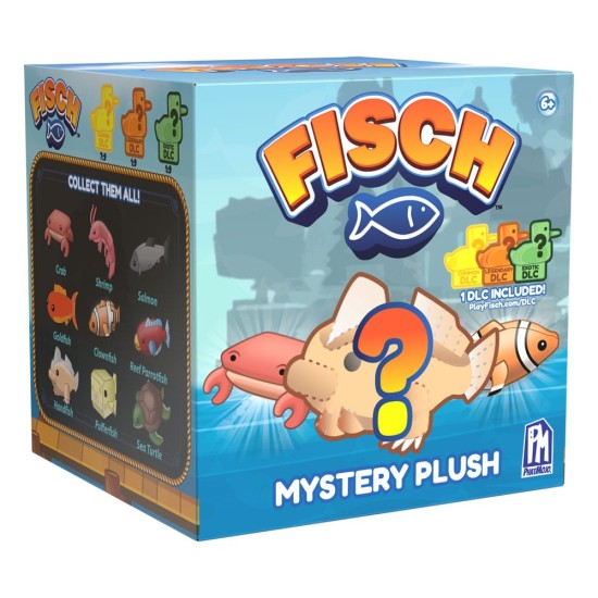 Phatmojo Fisch Mini Mystery Plush Figure 10cm (1.pcs) - Plīša figūriņa