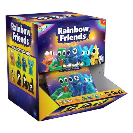 Phatmojo Rainbow Friends Series 3 Mini Plastic Figure 7cm (1.pcs) - Plastmasas figūriņa