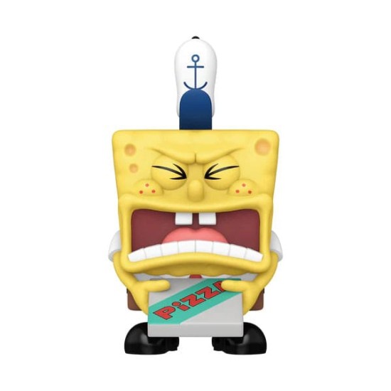 Funko POP! SpongeBob SquarePants 25th Anniversary Figure 9cm - SB w/Pizza (1667) - Vinyl figure