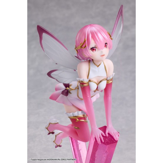 Elcoco Re:Zero Starting Life in Another World 1/7 Figure 21cm - Ram Jewel Princess - Plastic figure