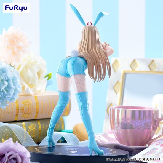 Furyu Chainsaw Man BiCute Bunnies Ver. Blue Color Figure 30cm - Power - Plastic figure