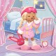 Pop Mart Lil Peach Riot Sleepover Blind Box Figure - Plastmasas figūriņa