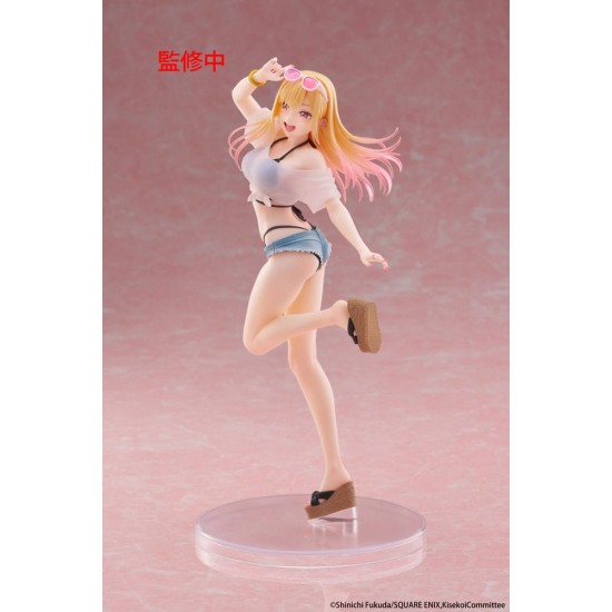 Taito Prize My Dress-Up Darling Coreful Ver. Swimsuit Figure 18cm - Marin Kitagawa - Пластмассовая фигурка