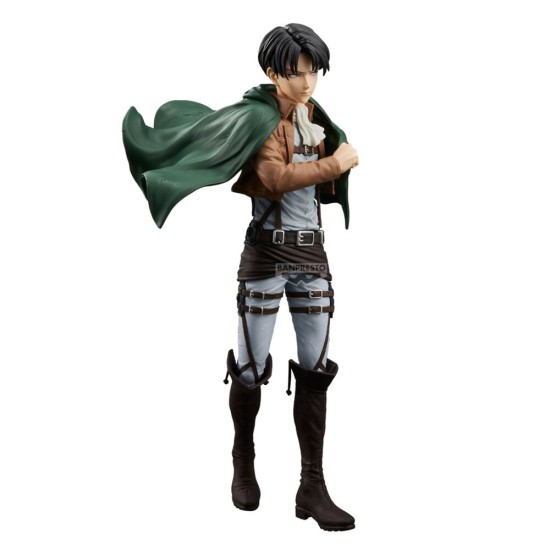 Banpresto Attack On Titan Figure 27cm - Levi Grandista - Пластмассовая фигурка