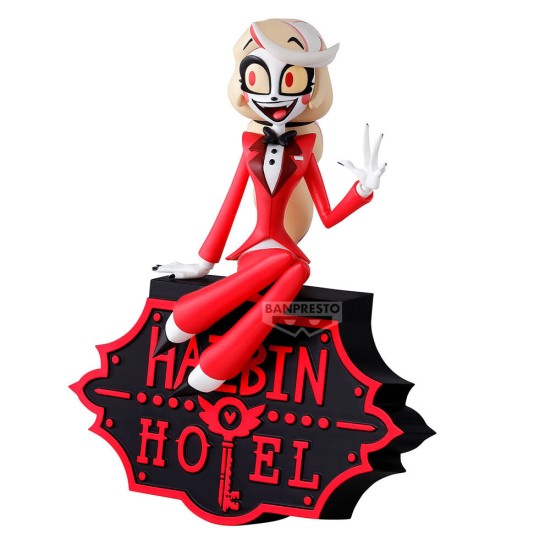 Banpresto Hazbin Hotel Monitor Ver.A Figure 14cm - Charlie Morningstar - Пластмассовая фигурка