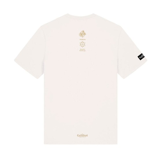 Park Agencies Genshin Impact Yoimiya Frolicking Flames T-shirt - S размер / Белый - Хлопковая майка / футболка