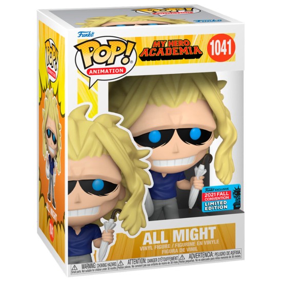 Funko POP! My Hero Academia Figure 9cm - All Might Exclusive (1041) - Vinila figūriņa