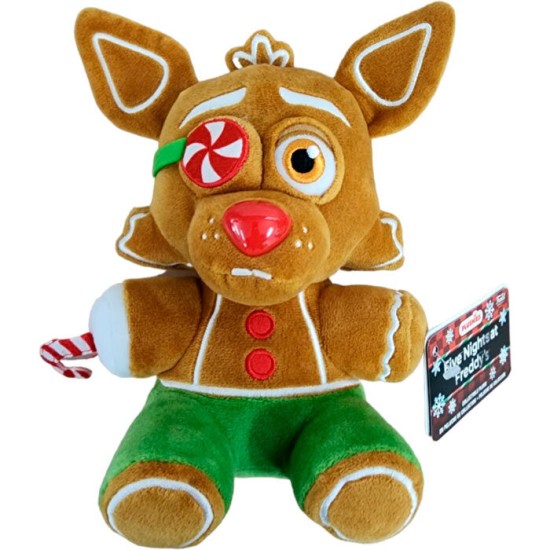 Funko! Five Nights at Freddy's Plush Toy 18cm - Holiday Foxy - Plīša rotaļlieta