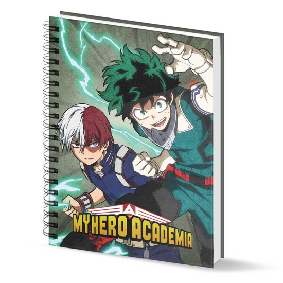 Karactermania My Hero Academia A5 Notebook 21 x 16cm - Battle - Klade