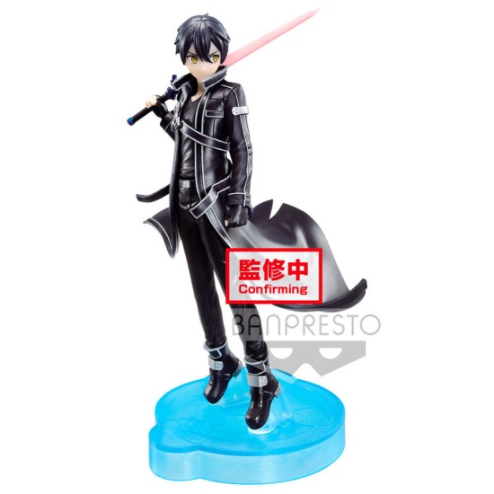 Banpresto Sword Art Online War of Underworld Figure 17cm - Kirito - Plastmasas figūriņa