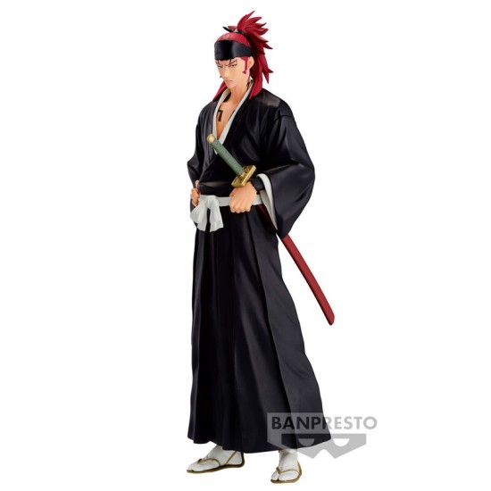 Banpresto Bleach Solid and Souls Figure 14cm - Renji Abarai - Plastmasas figūriņa