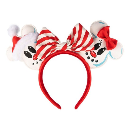 Loungefly Disney Mickey Mouse Headband - Mickey Minnie Snowman - Matu stīpiņa