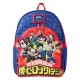 Loungefly My Hero Academia Backpack 26cm - Group Debossed Logo - Mugursoma