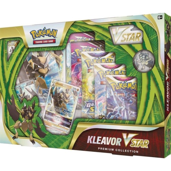 Pokemon Super Card Game TCG Trading Cards - VSTAR Premium Collection Kleavor EN - Kāršu spēle