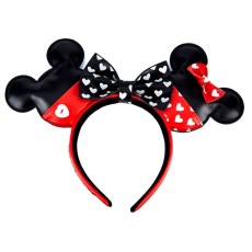 Loungefly Disney Mickey Mouse Headband - Mickey and Minnie Valentines - Ободок для волос