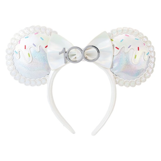 Loungefly Disney Mickey Mouse 100th Anniversary Celebration Headband - Cake Ears - Matu stīpiņa