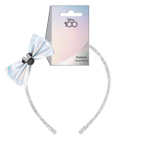 Cerda Disney Mickey Mouse 100th Anniversary Headband - Minnie Bow 2 - Matu stīpiņa