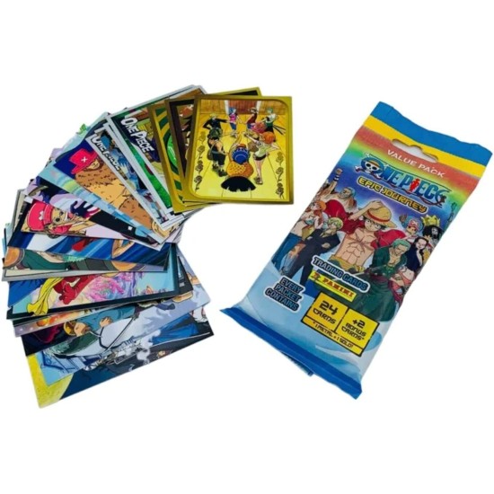 Panini One Piece Card Game TCG Trading Cards - Epic Journey Value Pack EN - Kāršu spēle