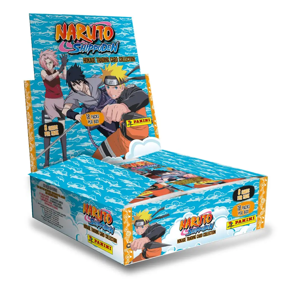 Panini Naruto Shippuden Card Game TCG Trading Cards - Hokage Flow Pack EN -  Карточная игра