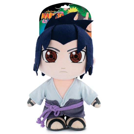 Play by Play Naruto Shippuden Plush Toy 27cm - Sasuke Uchiha - Plush toy