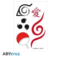 ABYstyle Naruto Shippuden Tattoos 10 x 15 cm