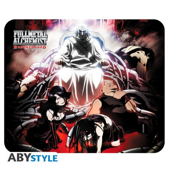 ABYstyle FullMetal Alchemist Flexible Mousepad 23.5 x 19.5 cm - Homunculi - Peles paliktnis