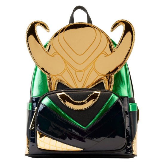 Loungefly Marvel Loki Metallic Backpack 25cm