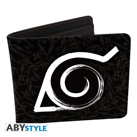 ABYstyle Naruto Shippuden Wallet 9.5 x 11cm - Konoha - Naudas maks