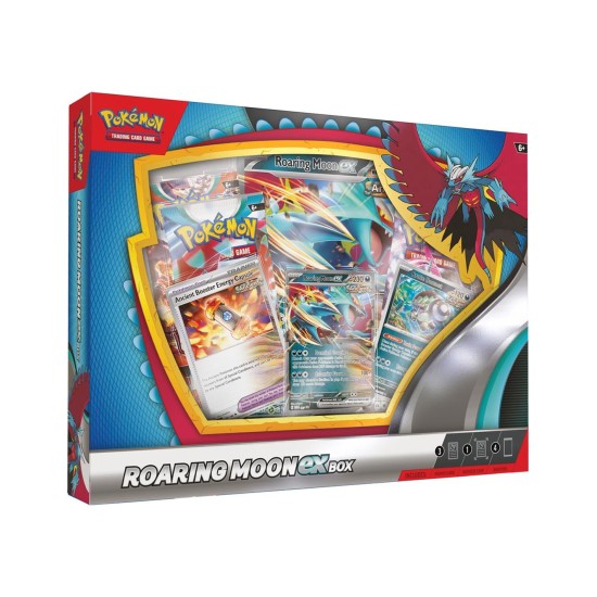 Pokemon Super Card Game TCG Trading Cards - Roaring Moon EX Box EN - Kāršu spēle