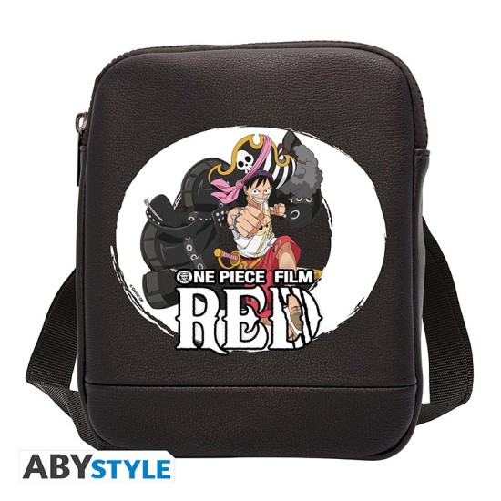 ABYstyle One Piece Red Film Messenger Shoulder Bag 22cm - Ready for battle - Pleca somiņa