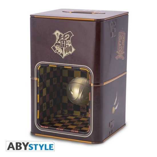 ABYstyle Harry Potter Optical Illusion Money Box - Golden Snitch - Krājkase