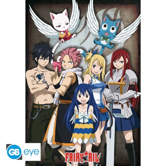 ABYstyle Fairy Tail Poster Maxi 91.5 x 61 cm - Group - Plakāts