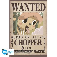 ABYstyle One Piece Poster Maxi 91.5 x 61 cm - Wanted Chopper new
