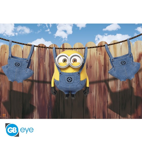 ABYstyle Minions Poster Maxi 91.5 x 61 cm - Laundry - Plakāts